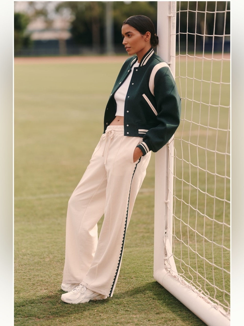 Anthropologie NWT Daily Practice Barrel Track Pants size XL.
